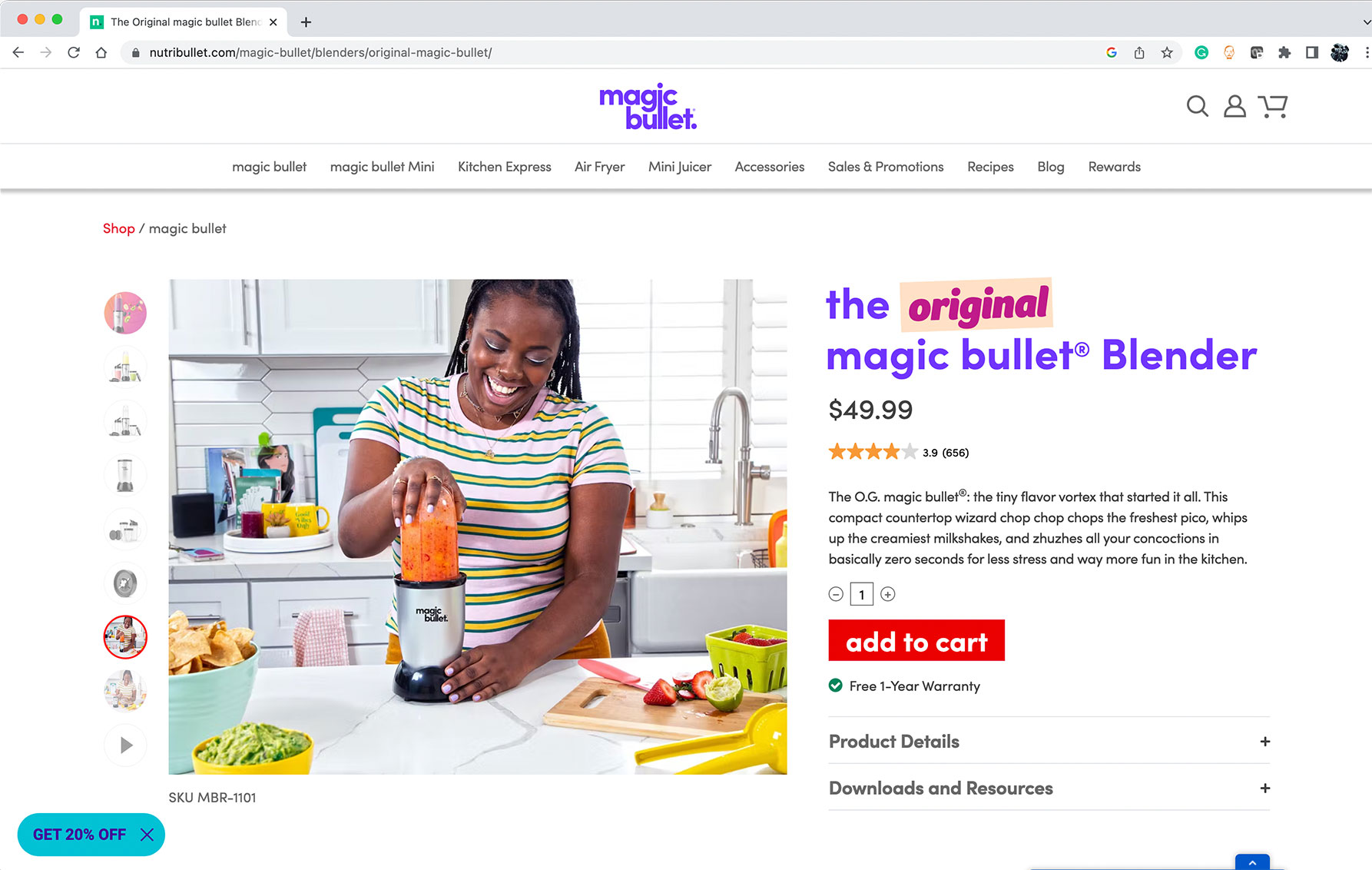 magicbullet-website